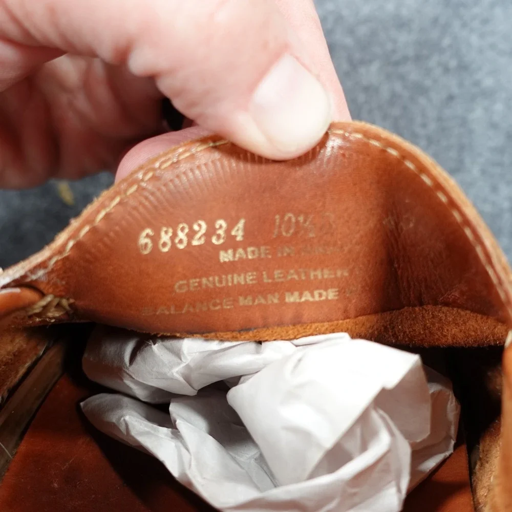 Giorgio Brutini‎ Glove Mens Tan Leather Driving Loafers 688234 Size 10.5 M